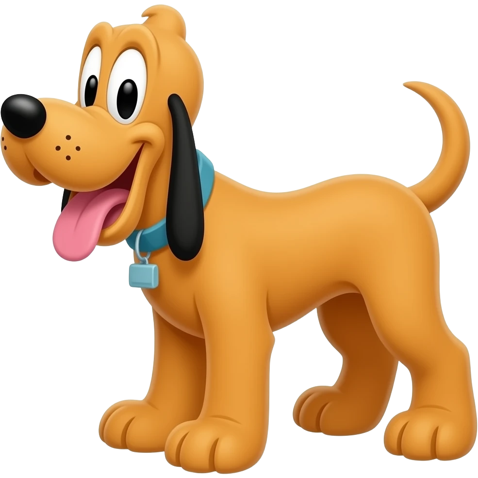 Pluto dog emoji