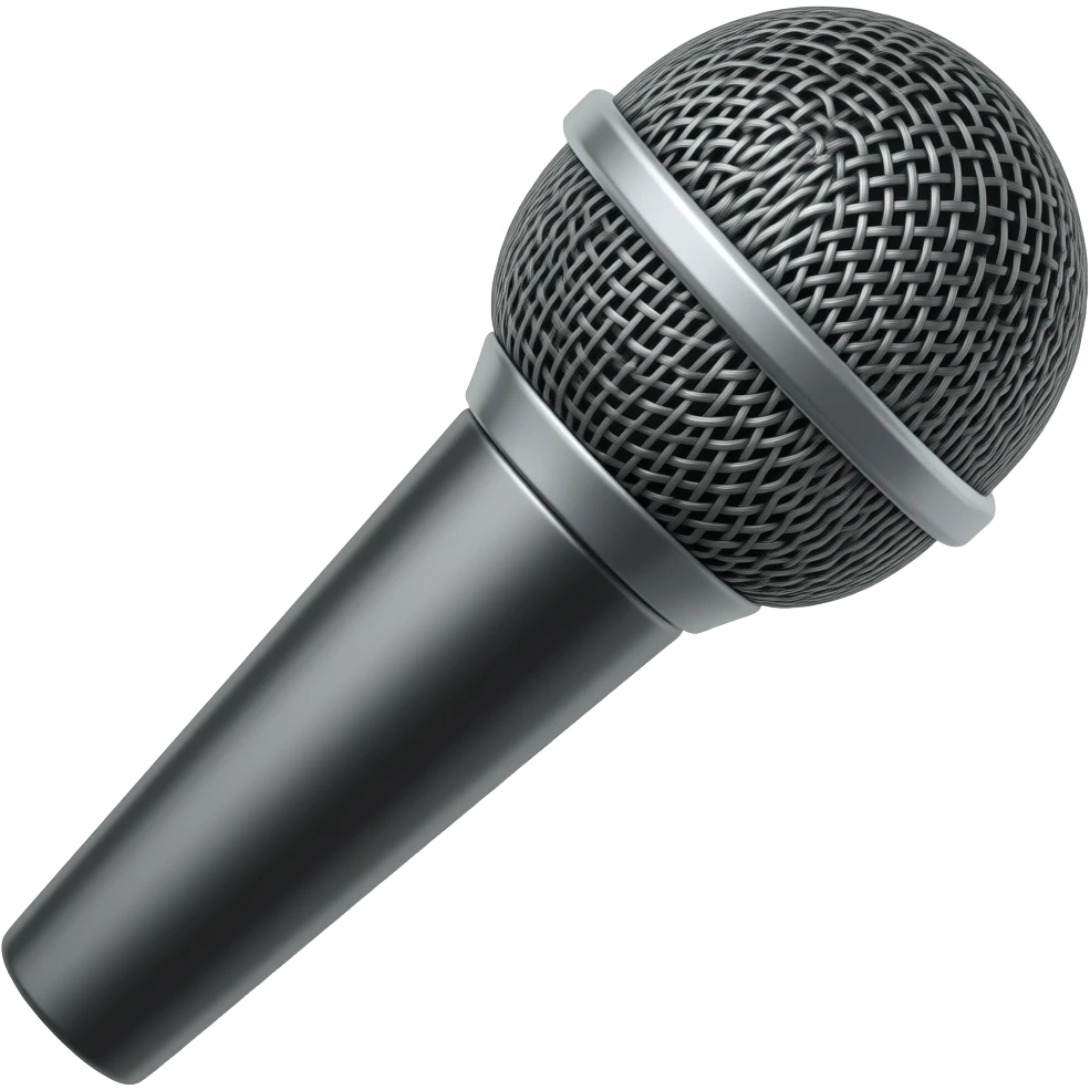 🎤 emoji