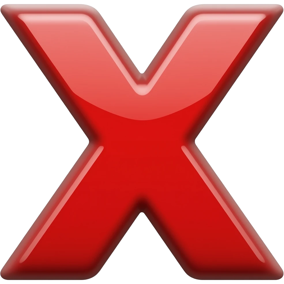 x emoji