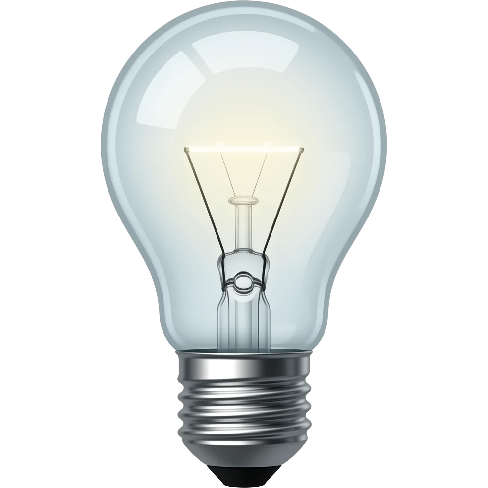 Bulb emoji