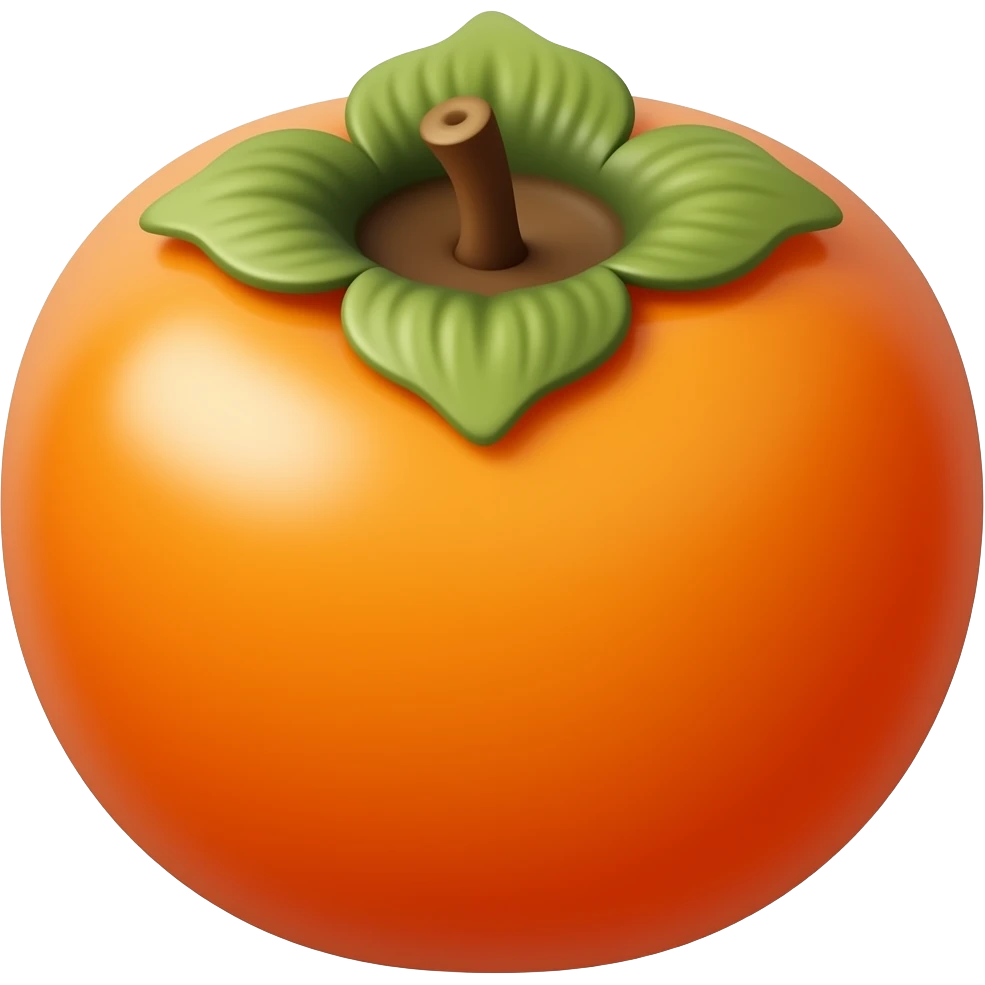 Persimmon emoji