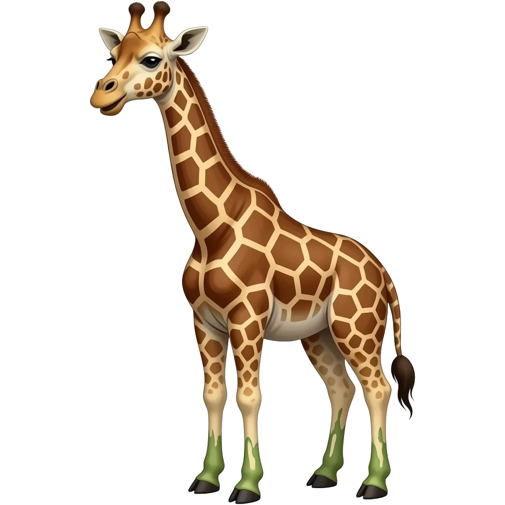 zombie giraffe emoji