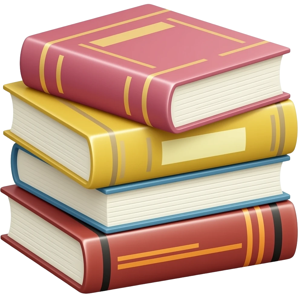 Livros emoji
