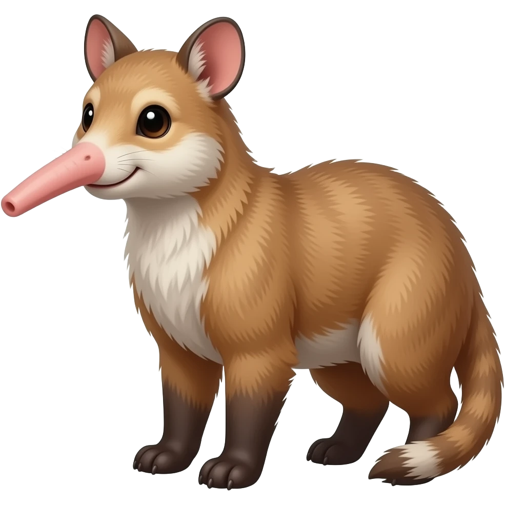Make the snout longer emoji