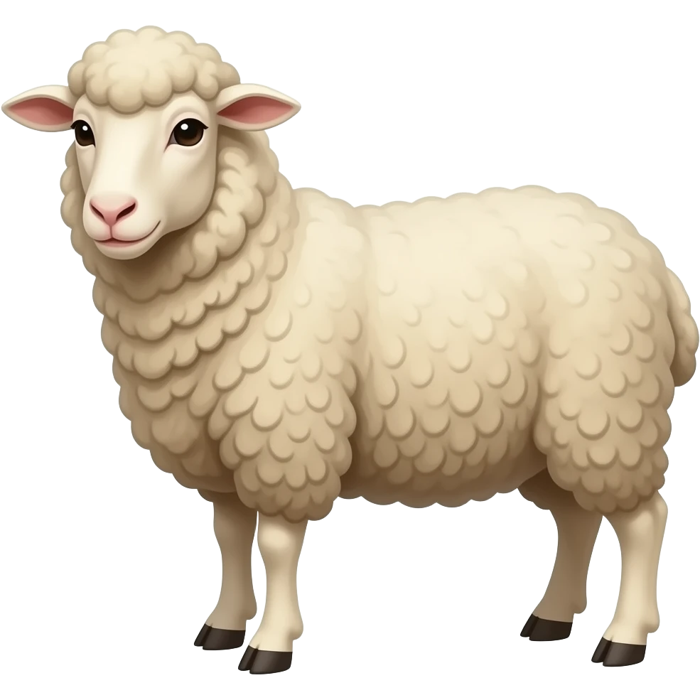 Oh no sheep emoji