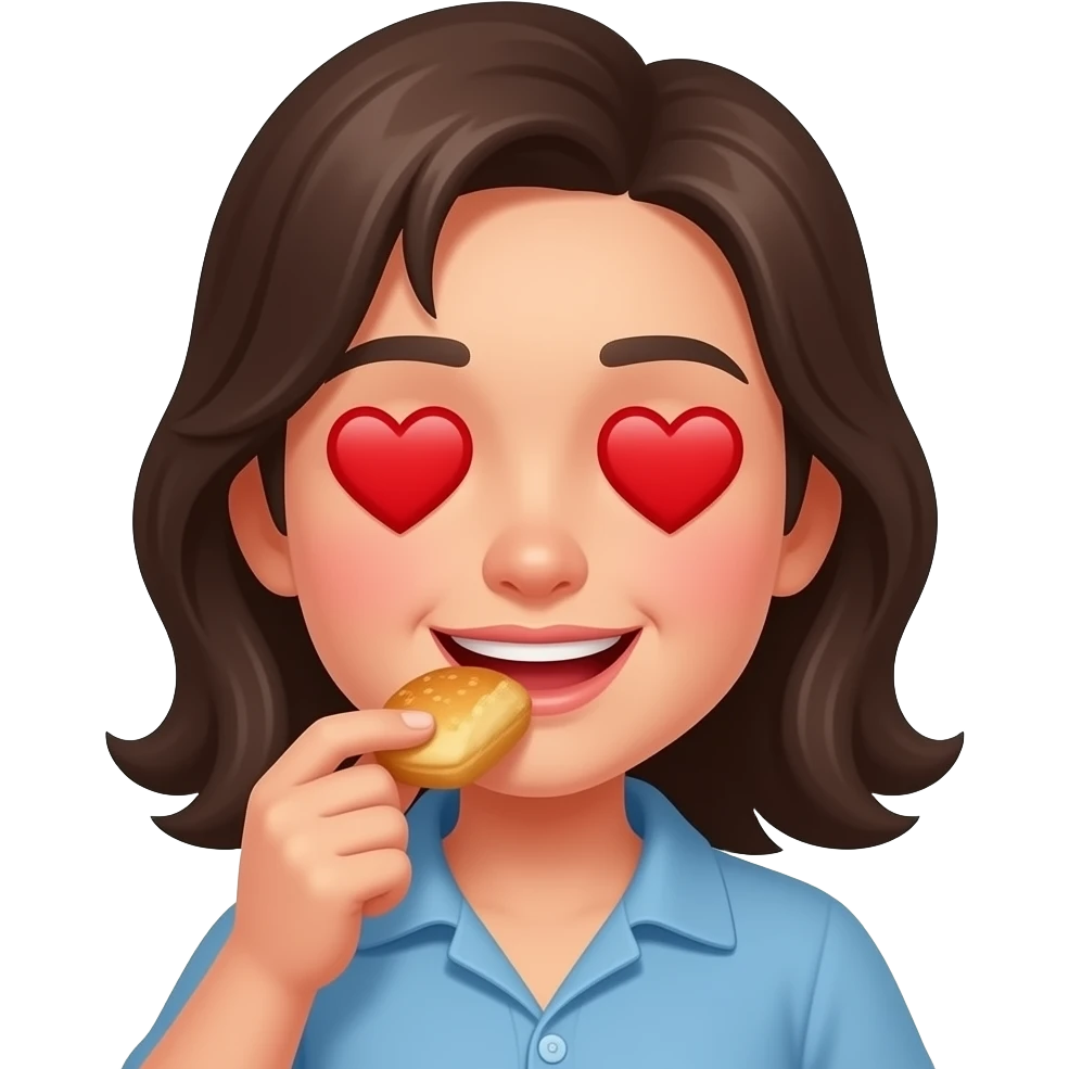 🥵+😍+😋 emoji