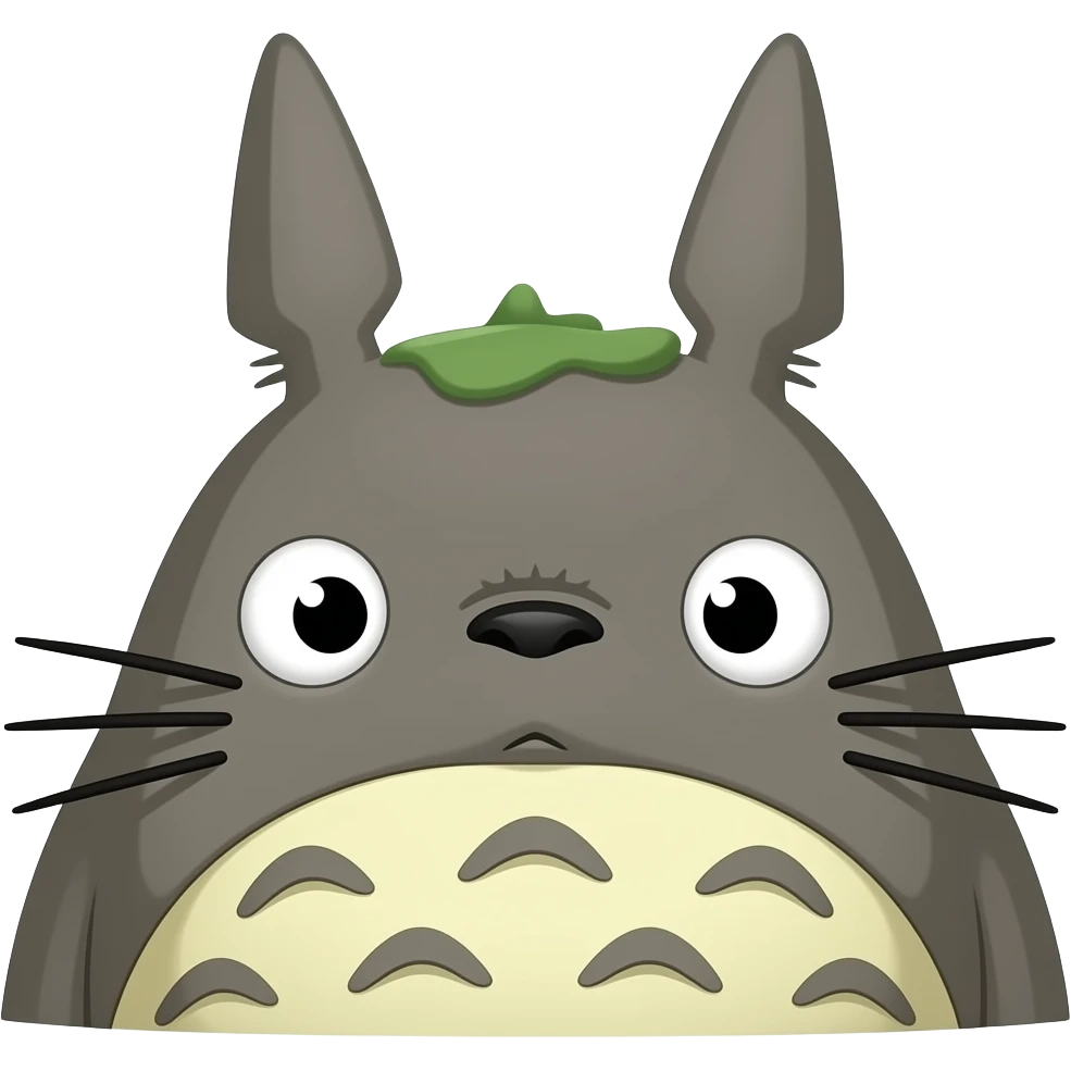 Totoro Face emoji