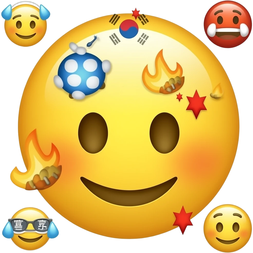 Word emoji stating "Fuck off" when someone says your asain so you must be korean, chinese etc emoji