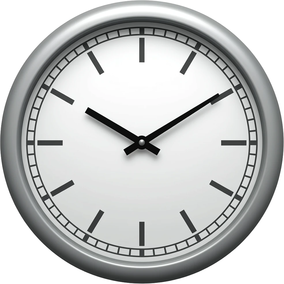 reloj emoji