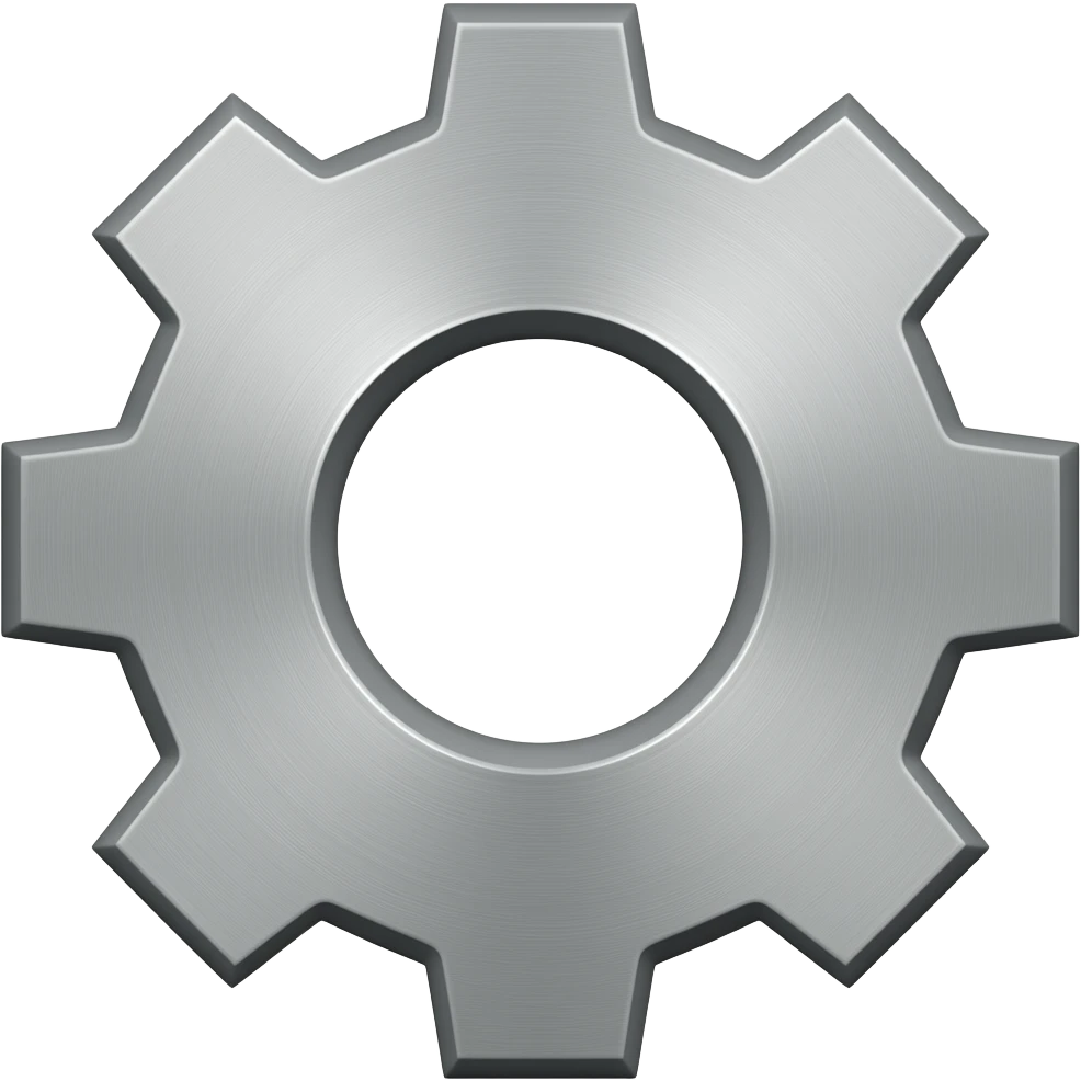 engranaje emoji