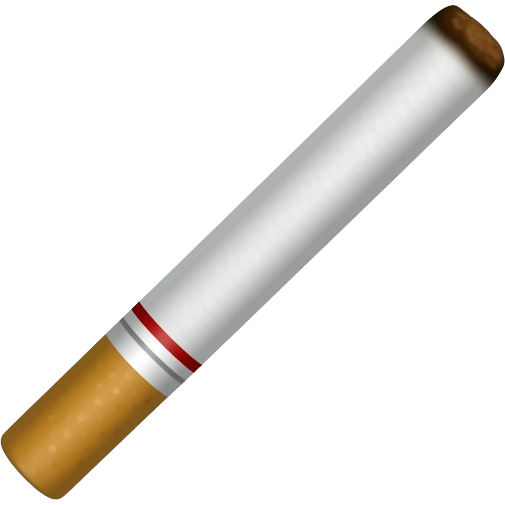 un porro encendido emoji