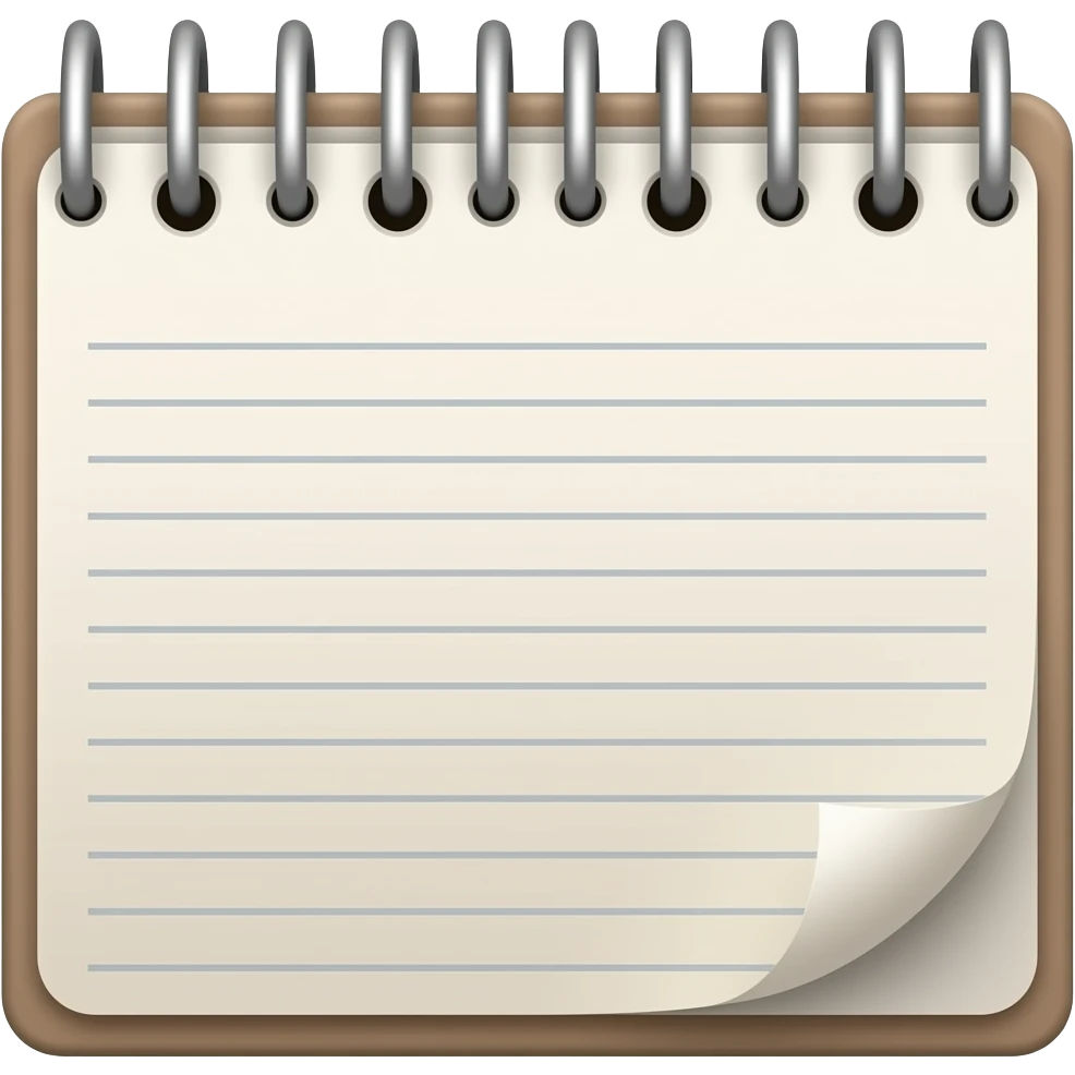 Notebook emoji