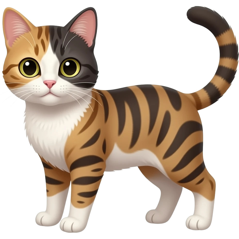 Un chat emoji