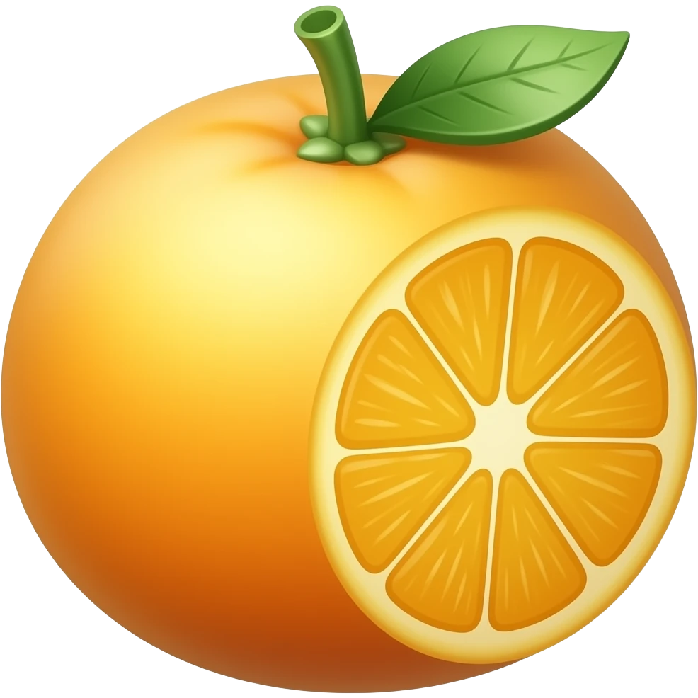 jus d'orange emoji