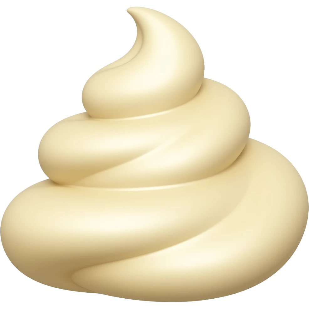 Cream emoji