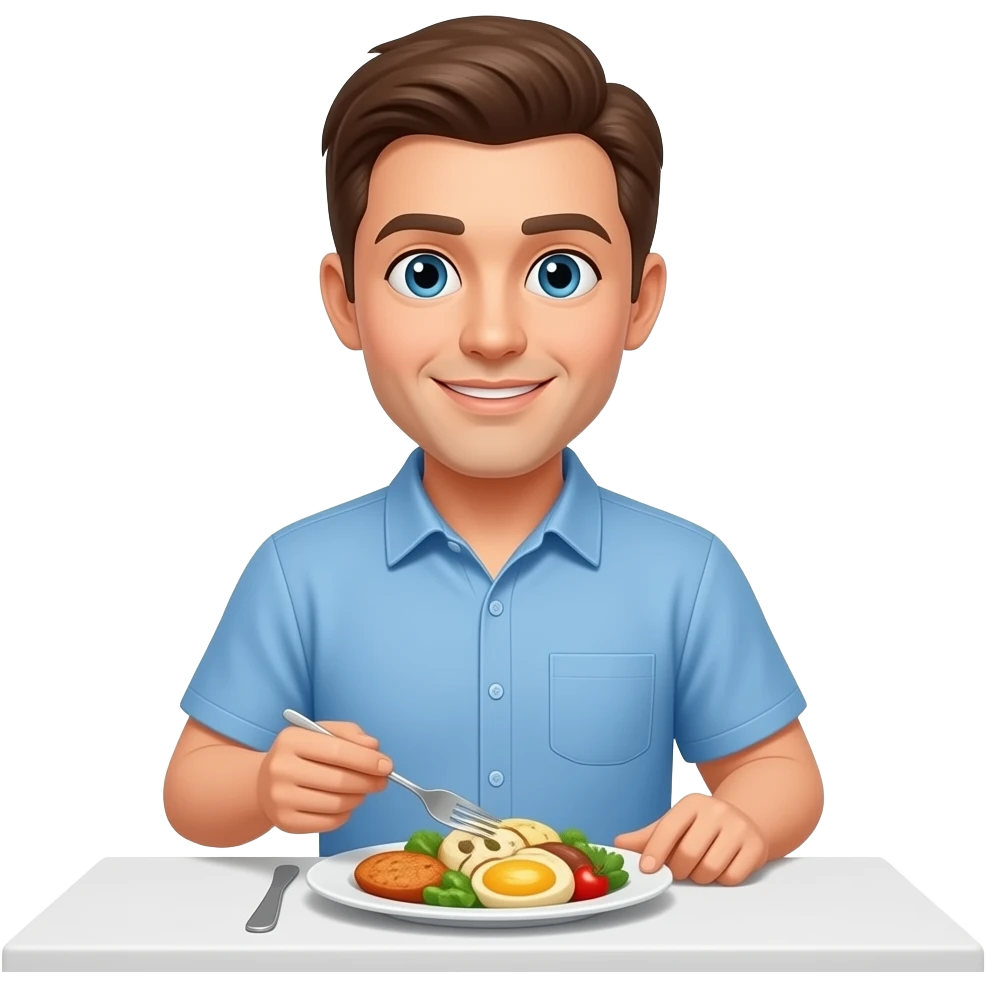 treat to a meal emoji