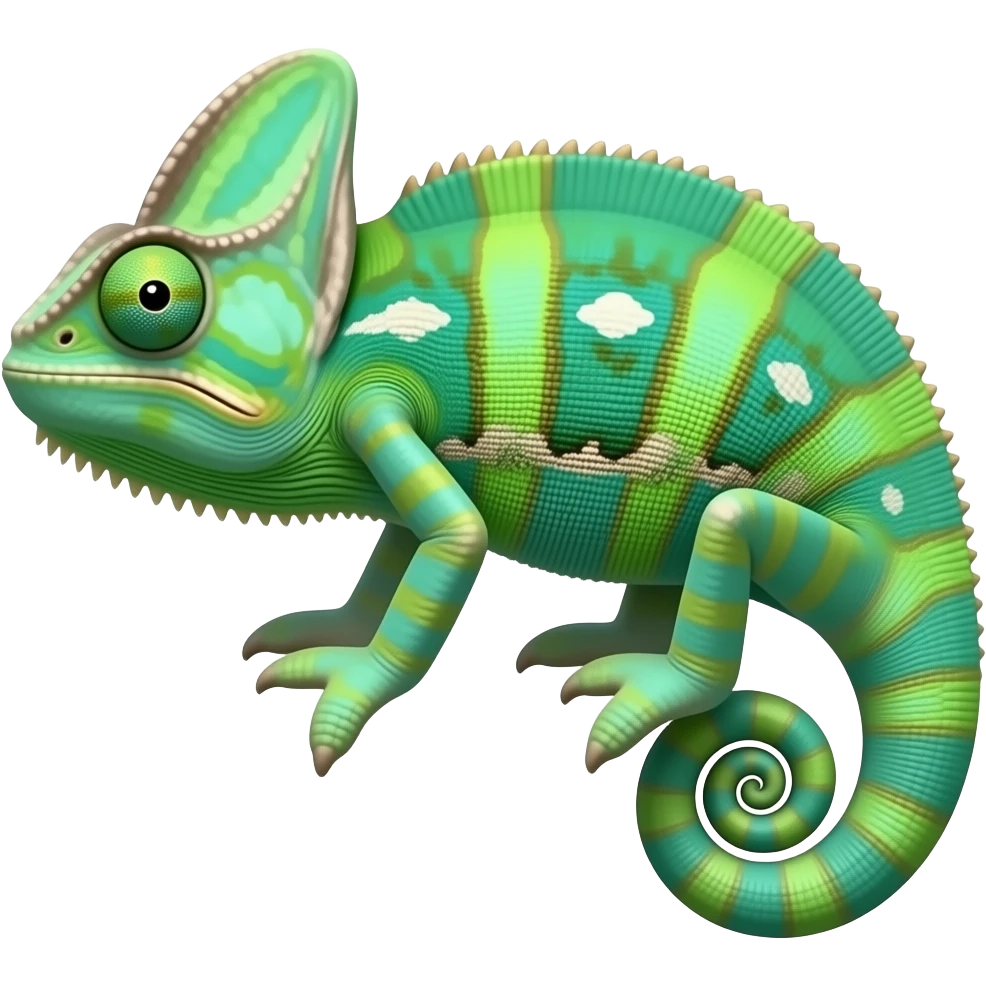 meccha chameleon emoji