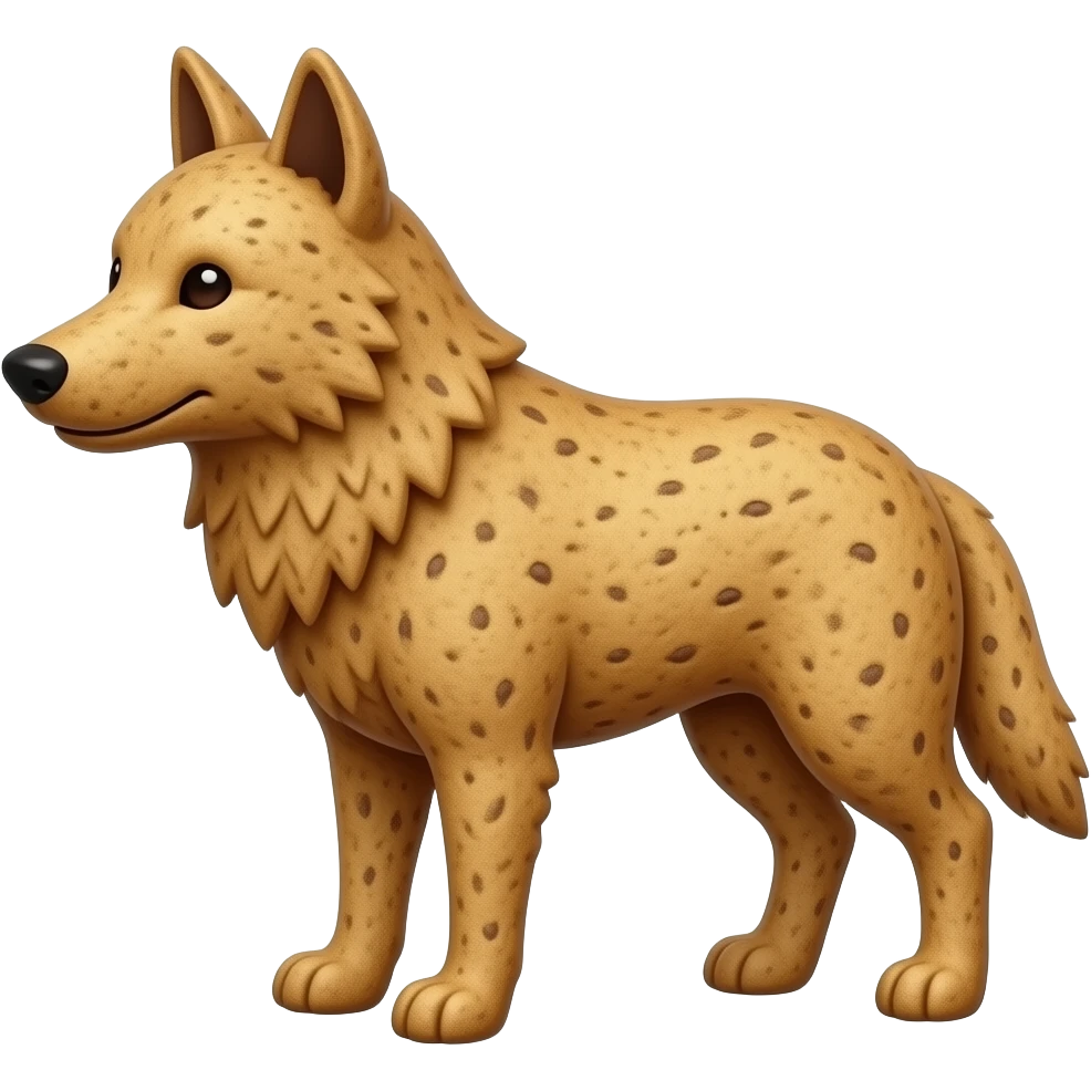 Cookie wolf emoji