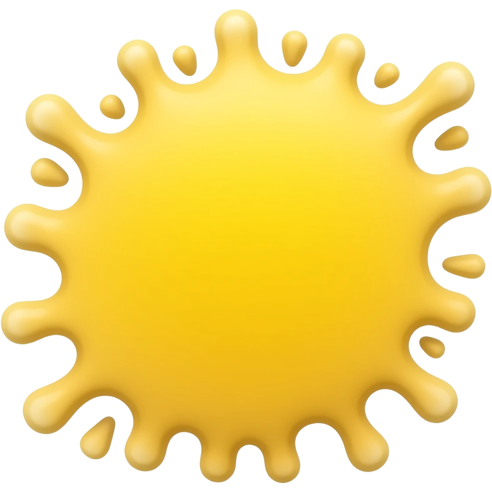 splash Yellowcolor emoji