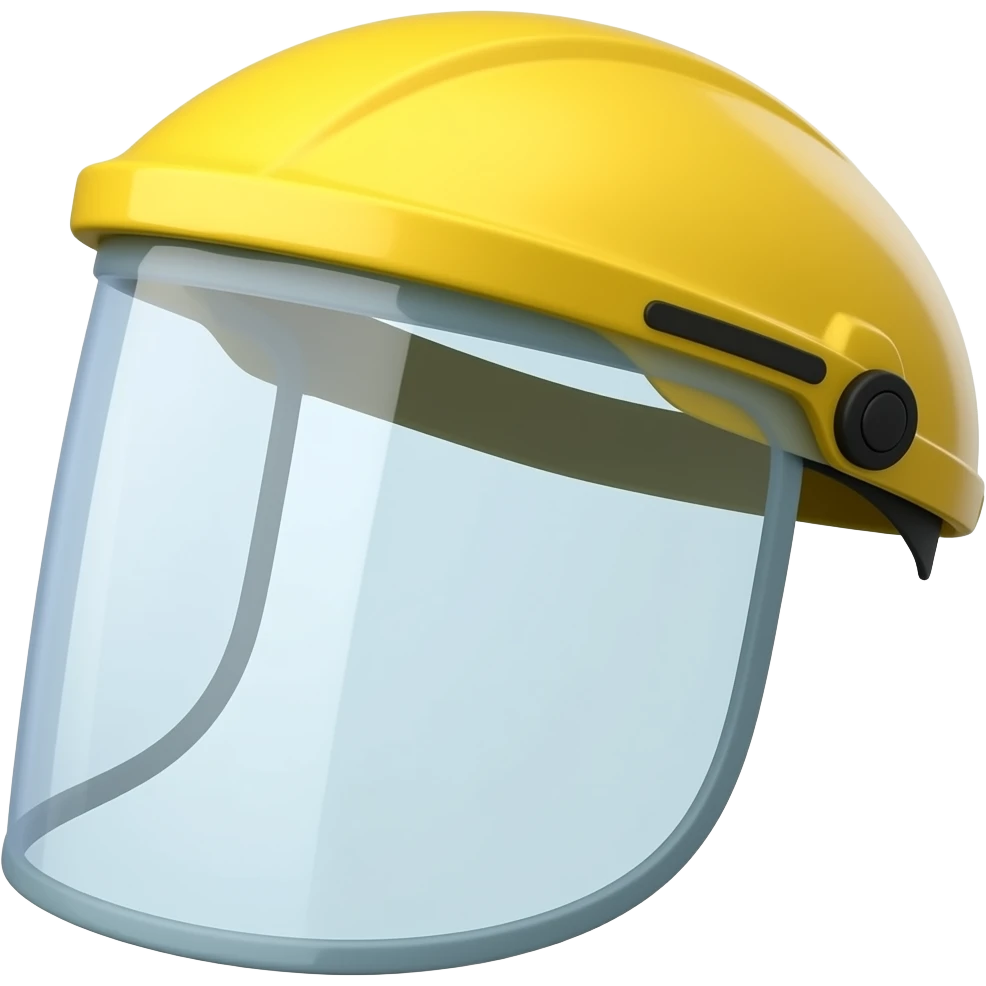 Heat Protection Visor emoji | AI Emoji Generator