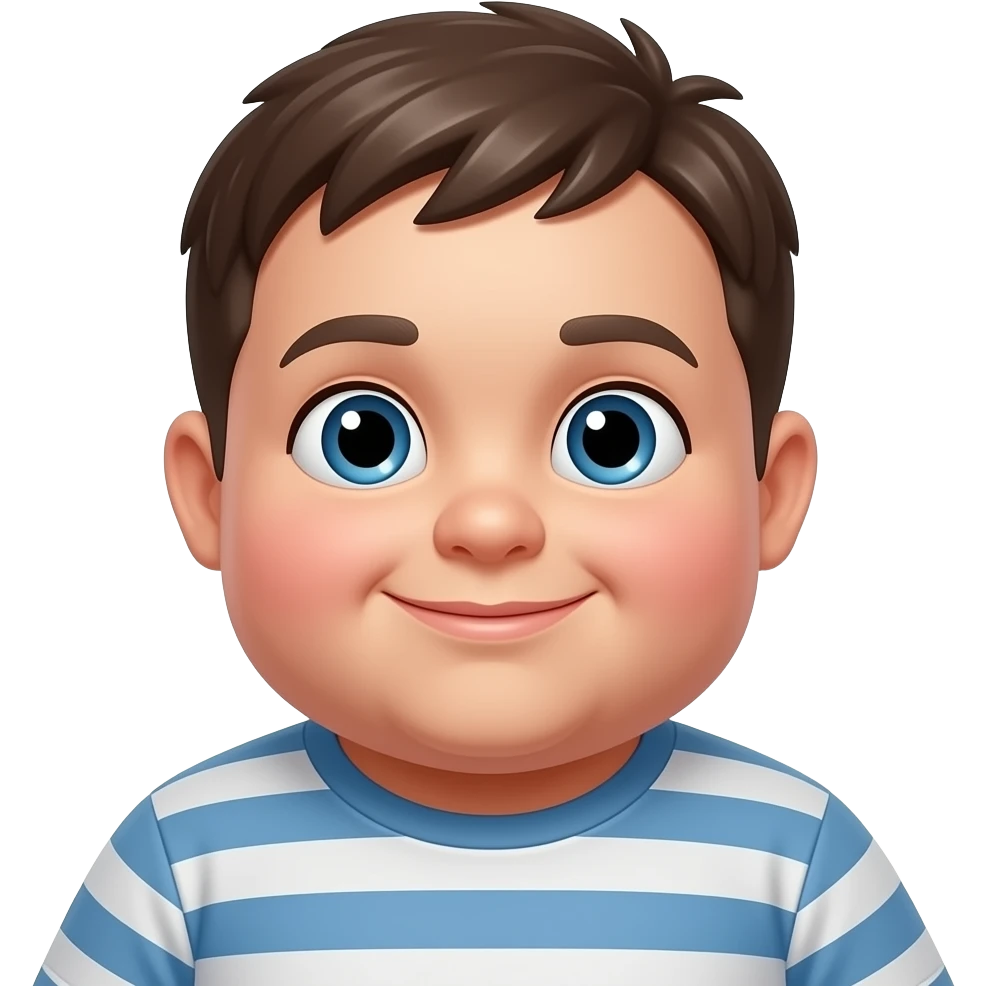 Very fat auren kid emoji