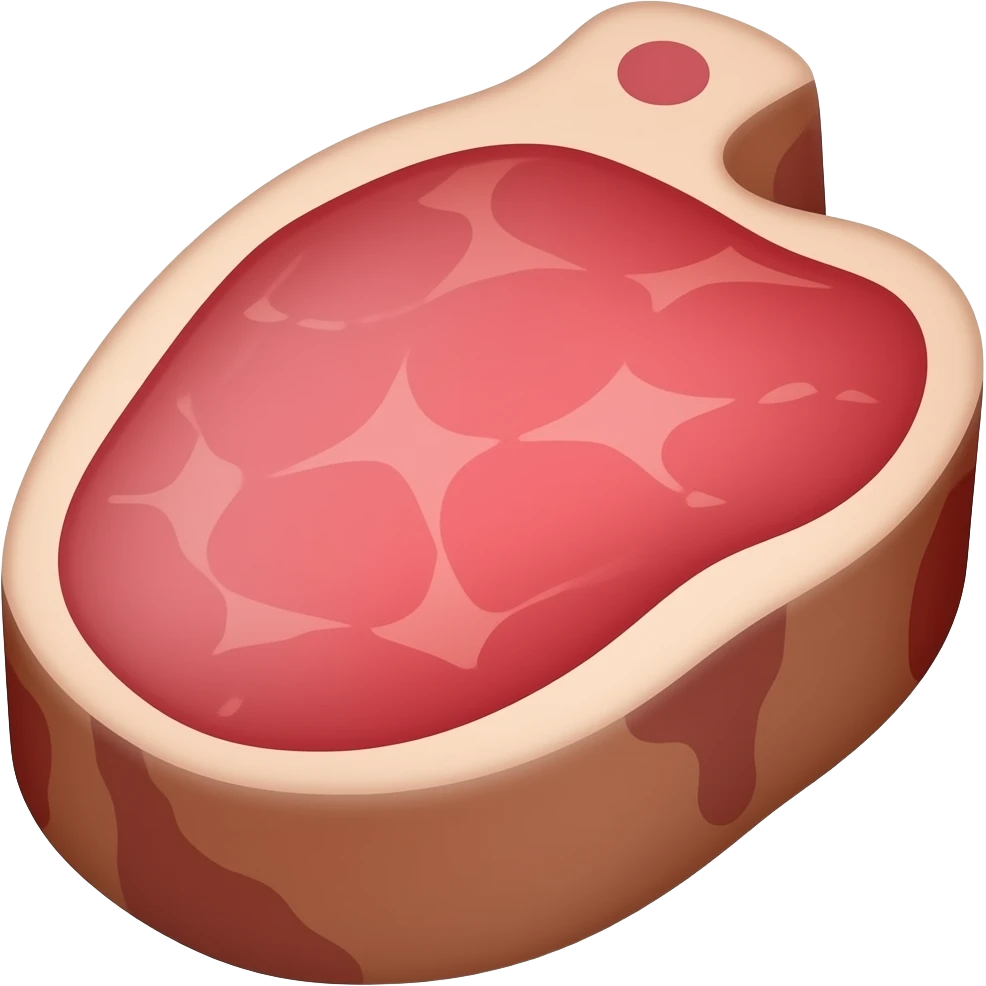 ribeye meat emoji