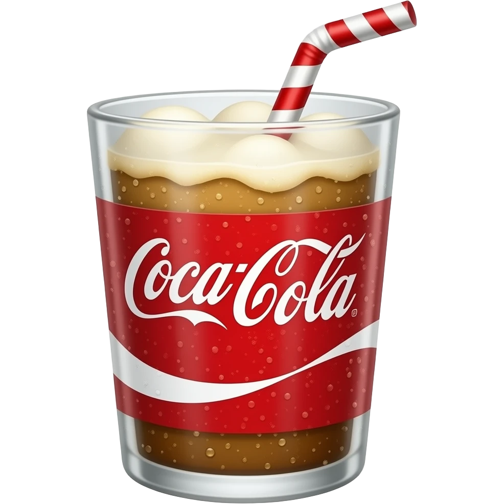 Coke float emoji