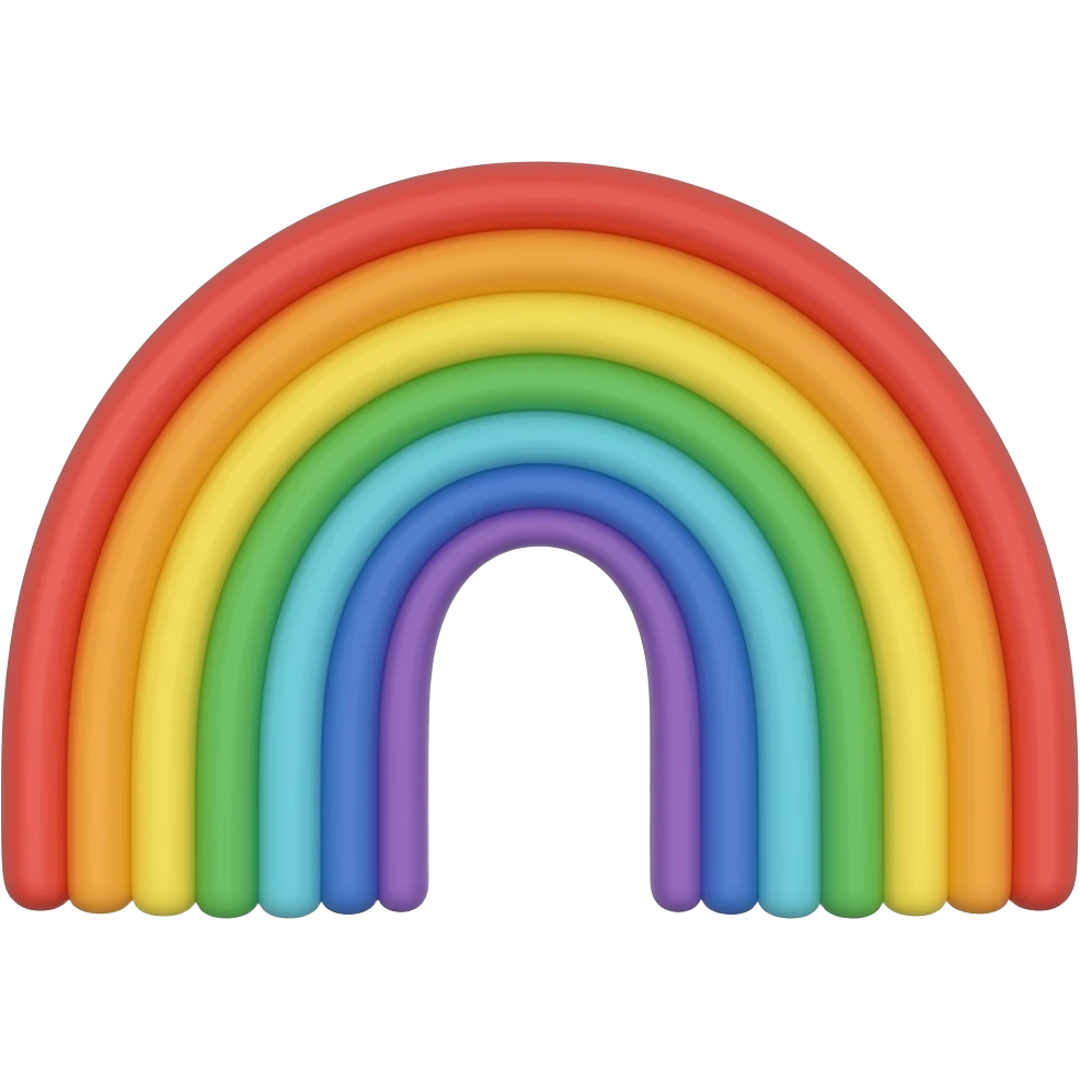 rainbow emoji