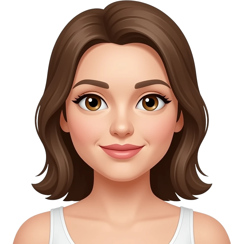 La vajina de una mujer y su cuerpo que me miren los labios superiores de la vagina emoji