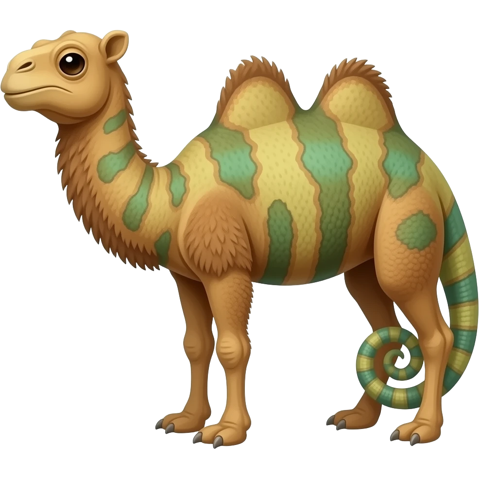 camel-chameleon emoji