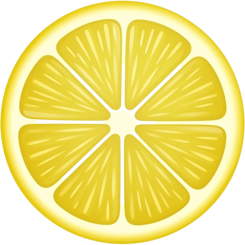Sliced Lemon emoji