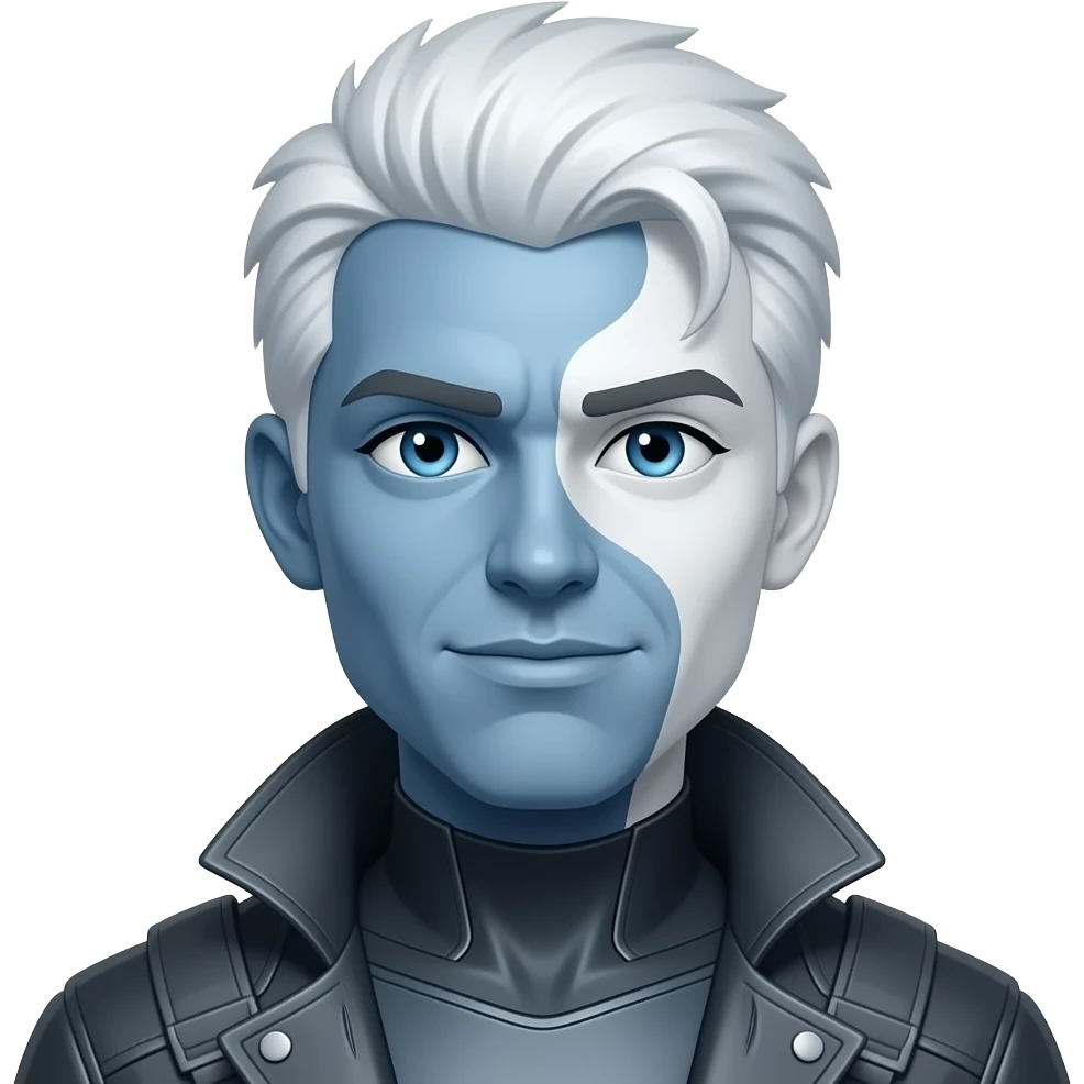 quicksilver from marvel portrait emoji