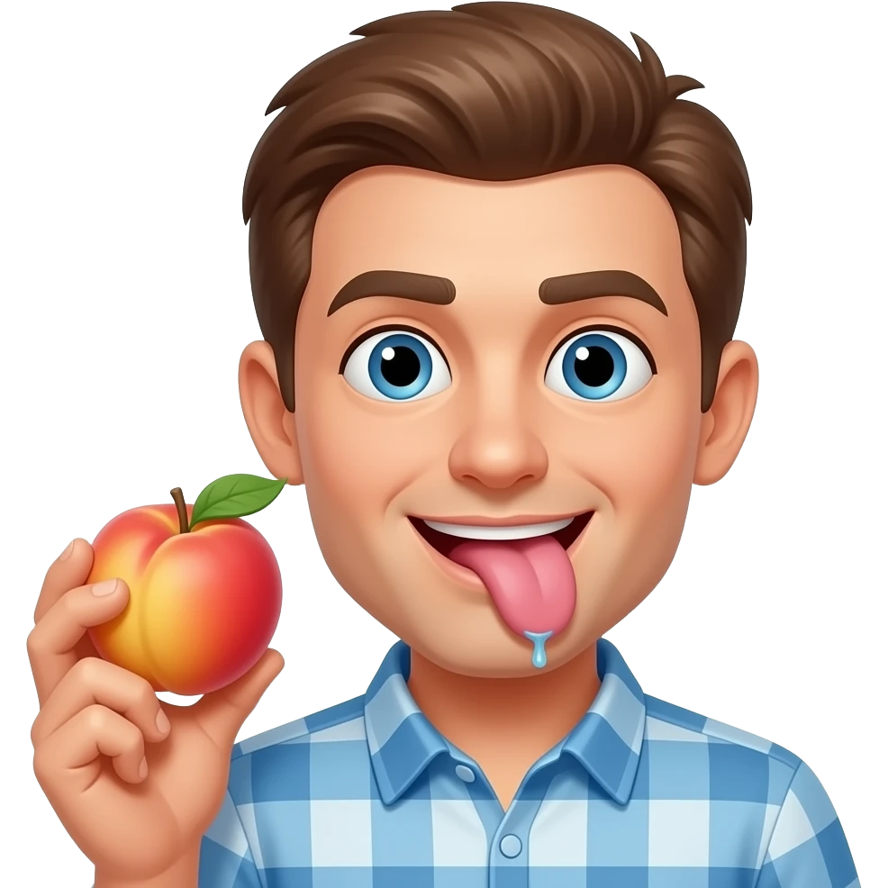 😝🤤🍑 emoji
