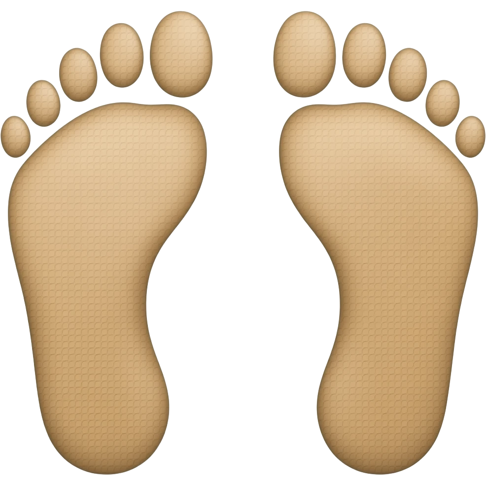 👣👅 emoji