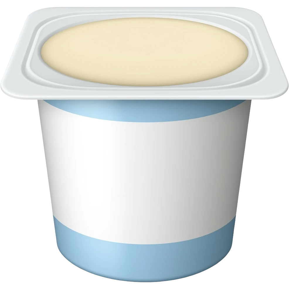 empty yogurt cup emoji