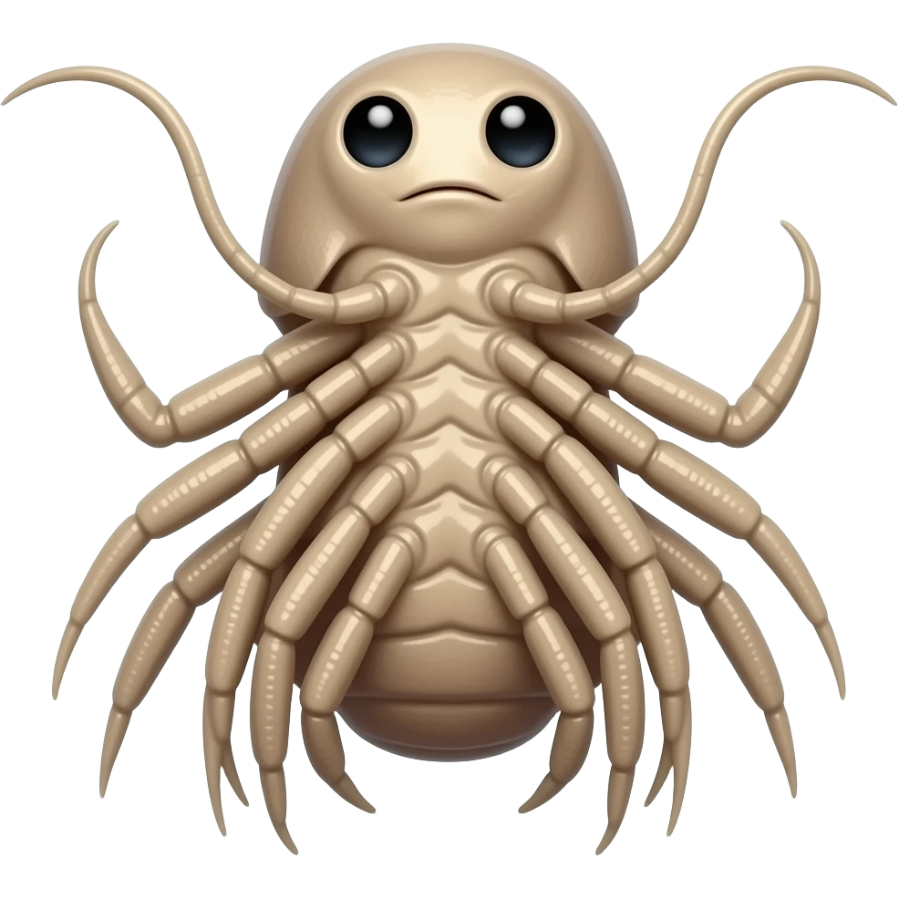 Sea parasite emoji