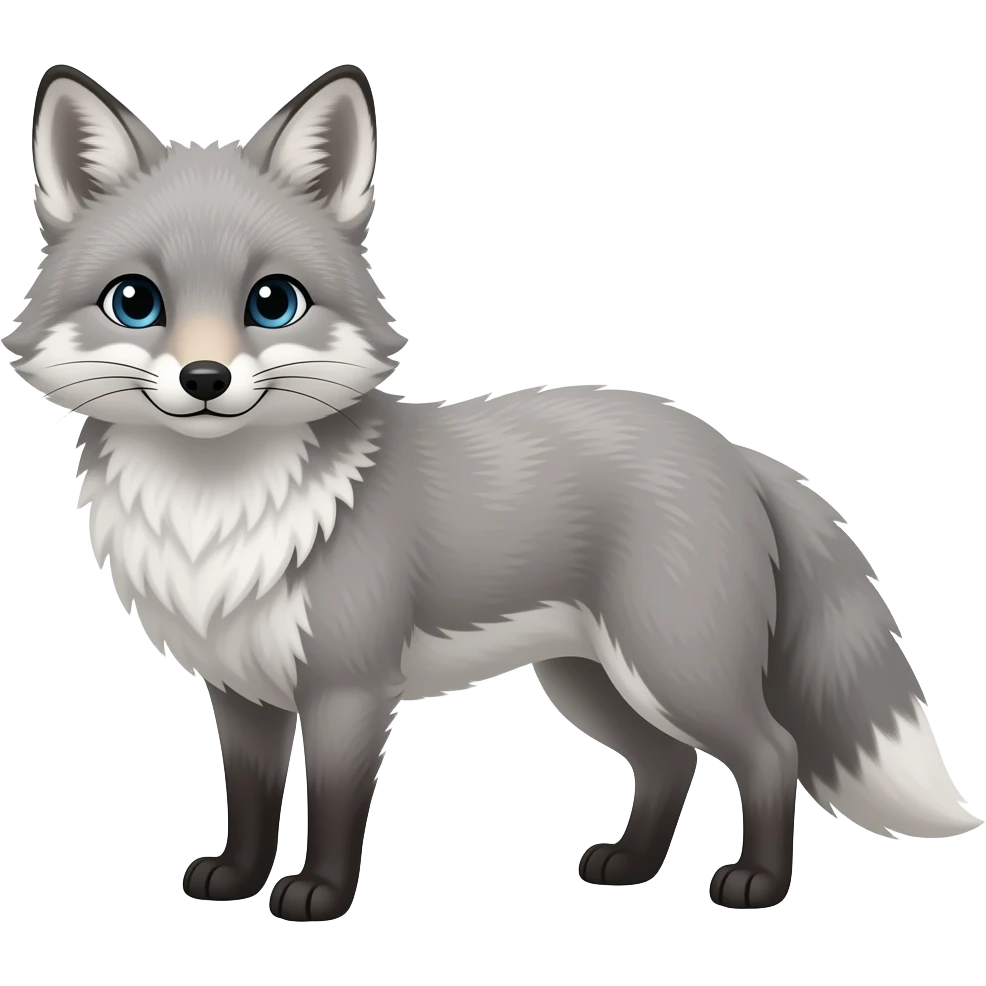 Gray Fox emoji