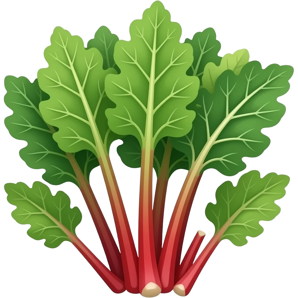 Rabarberplant emoji