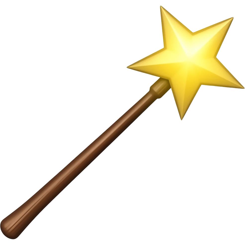 magic wand emoji