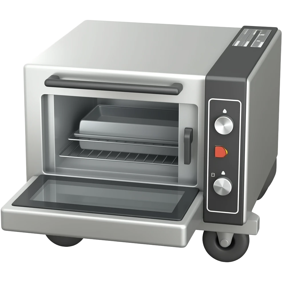Commercial grade, compact, convection oven, conveyor belt. emoji | AI ...