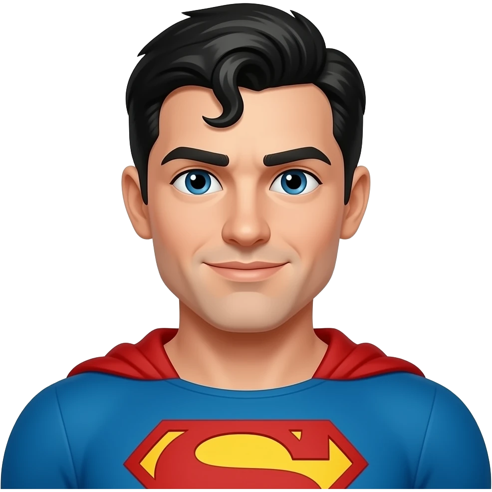 Make a superhero emoji