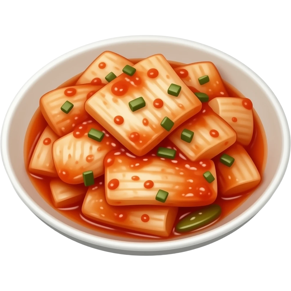 kimchi on dish emoji