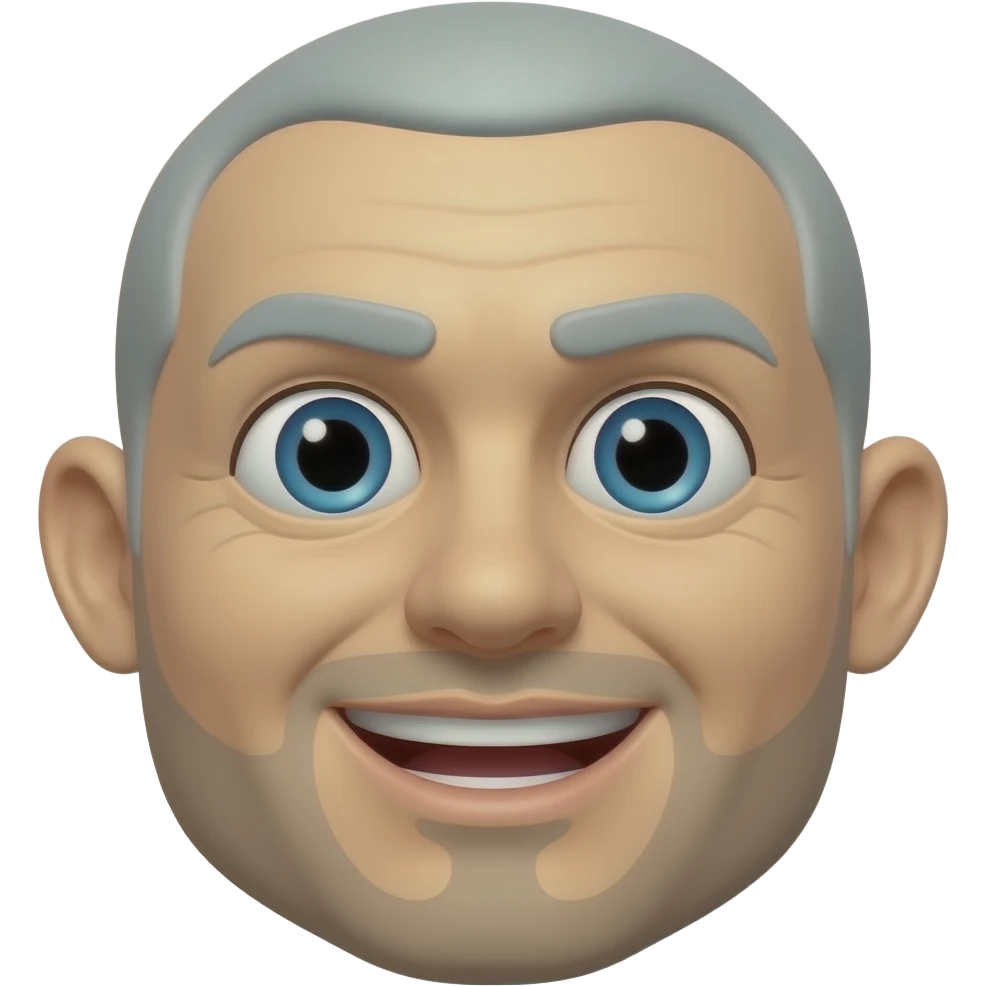 Crazy face emoji