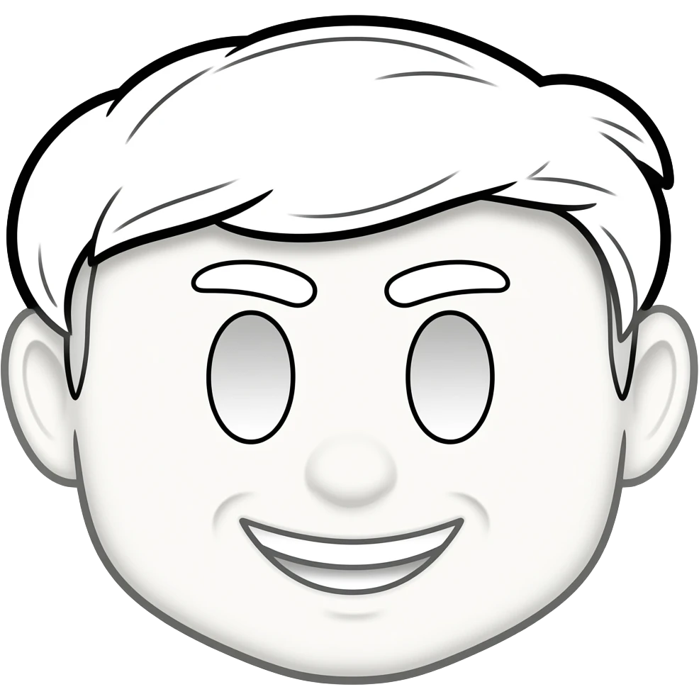 Roblox para colorir logo emoji