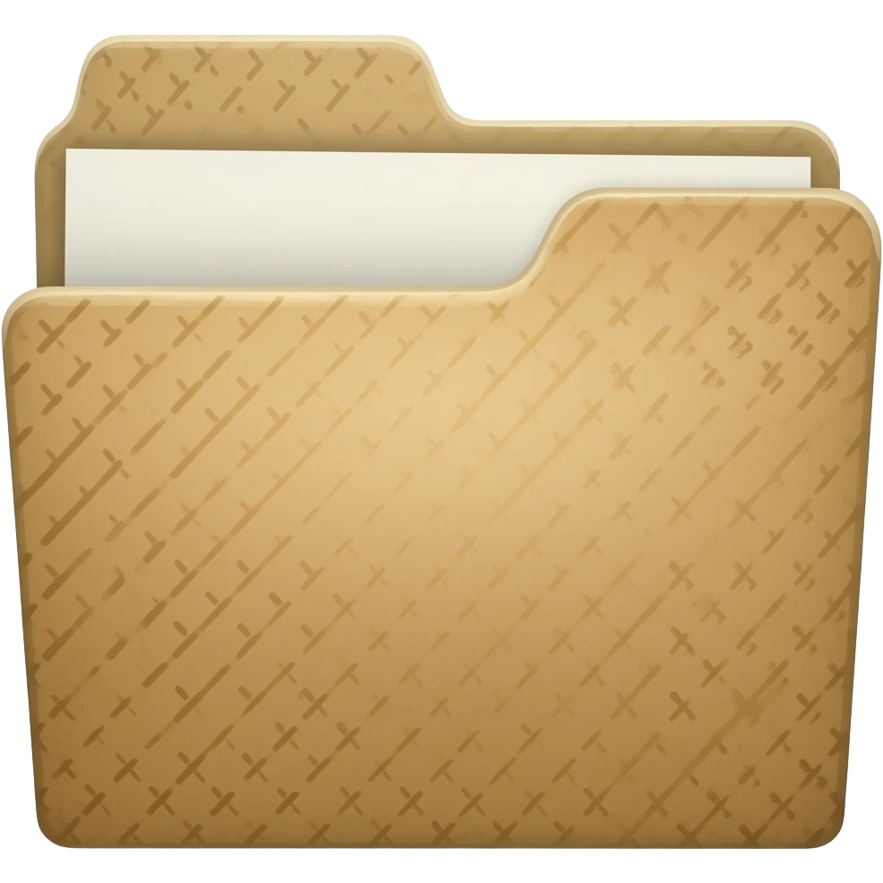vintage folder emoji