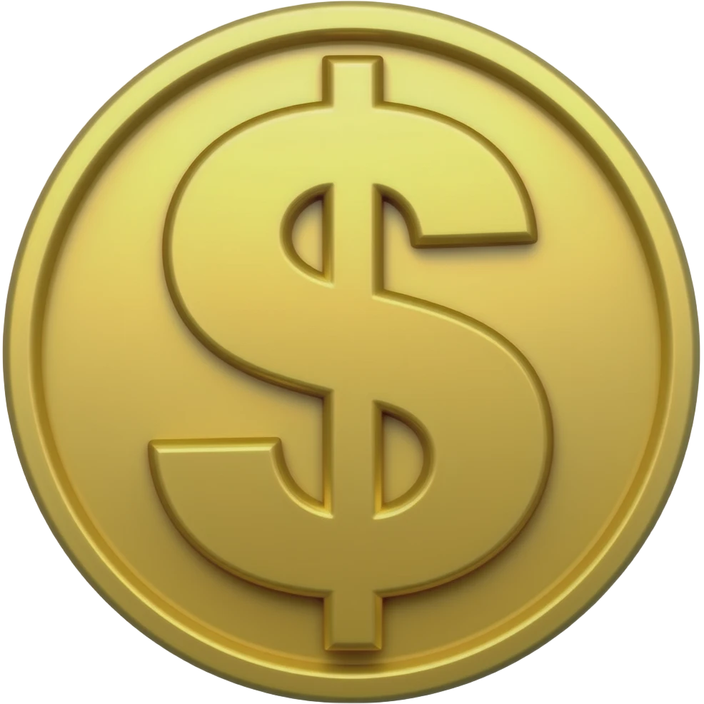 dollar emoji