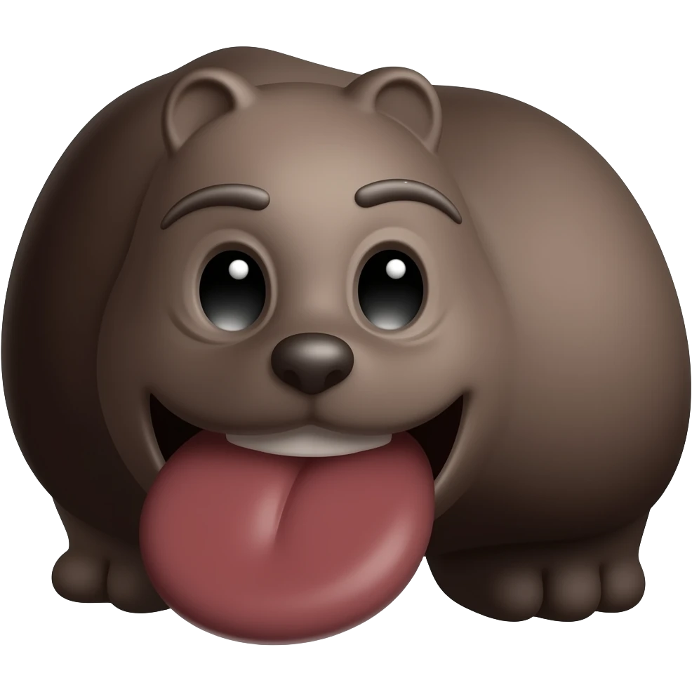 Big black dick emoji
