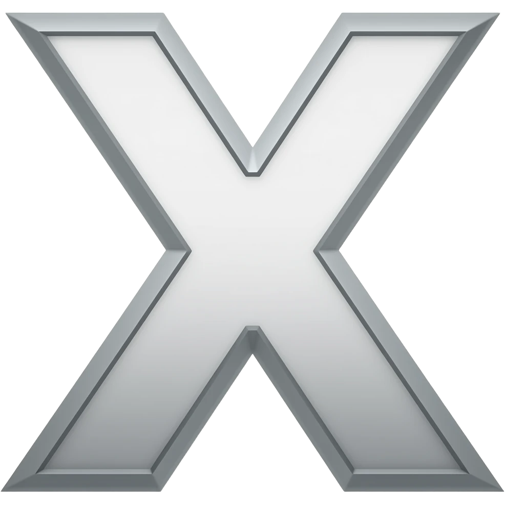 x emoji