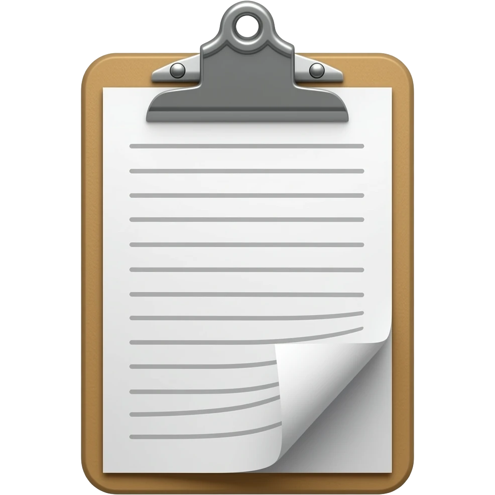 clipboard emoji