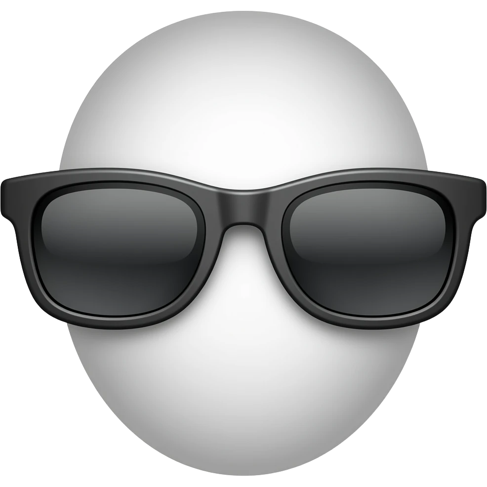 gafas de sol emoji